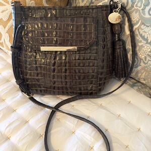 BRAHMIN Arden Crossbody Caviar La Scala NWOT